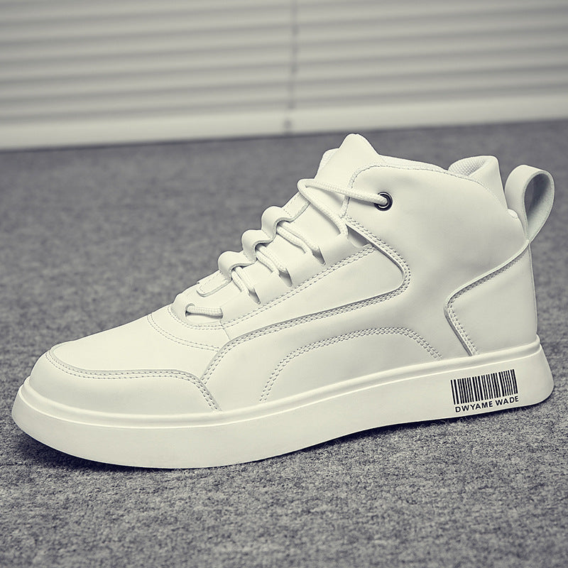 Trendy waterproof and versatile casual high-top non-slip sneakers