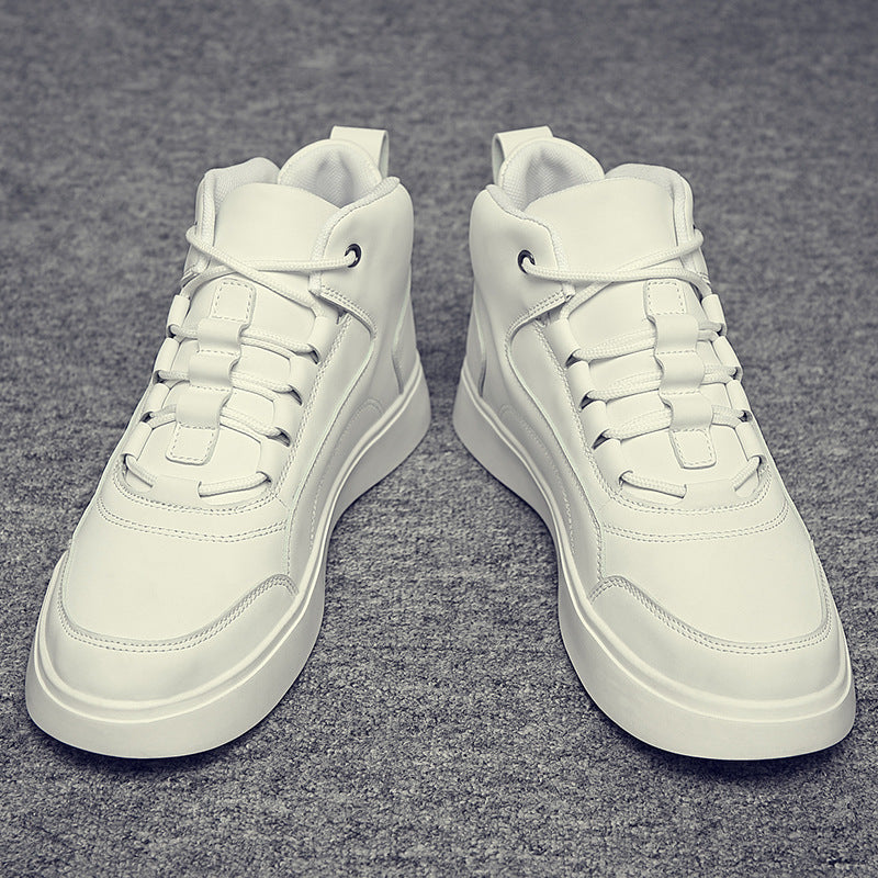 Trendy waterproof and versatile casual high-top non-slip sneakers