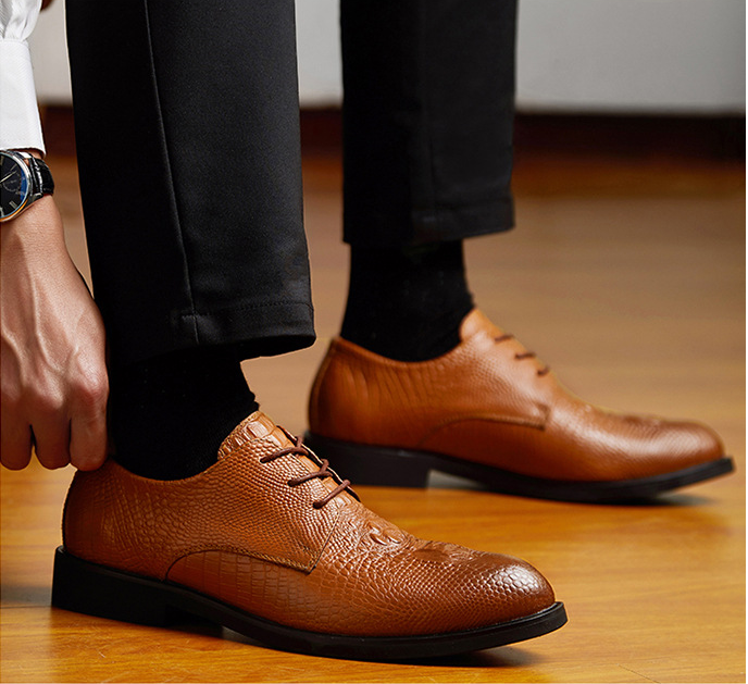 Men's Business Leather Oxfords