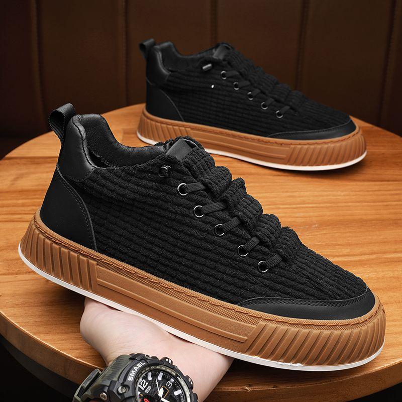 Trendy thick-soled anti-odor breathable casual men's shoes