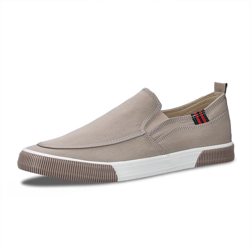 Men's lightweight breathable slip-on canvas shoes