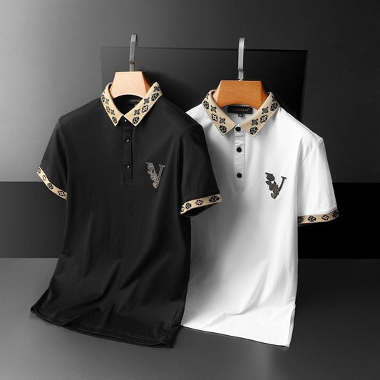 New Summer Embroidered Polo Shirt