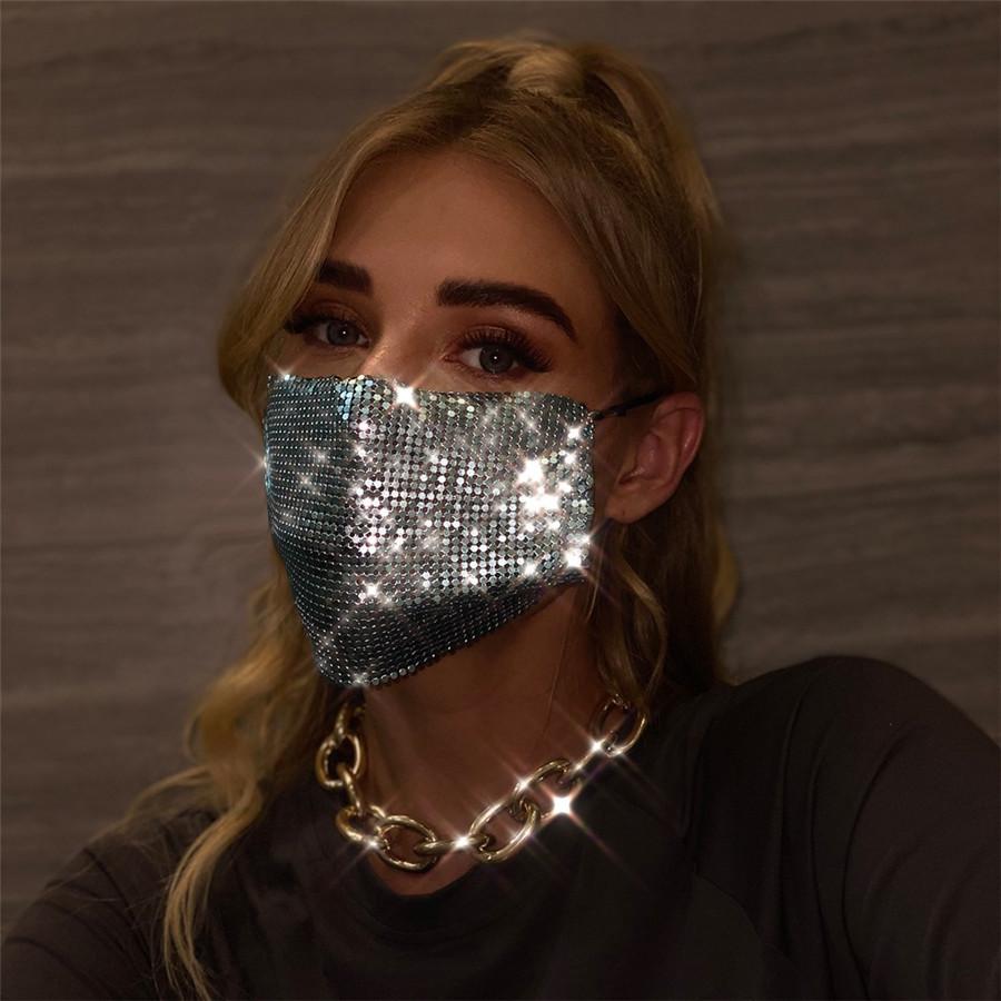 Women's Glitter Mask