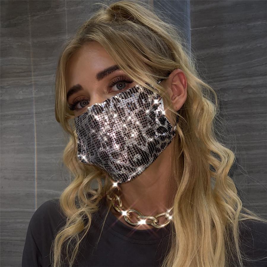 Women's Glitter Mask