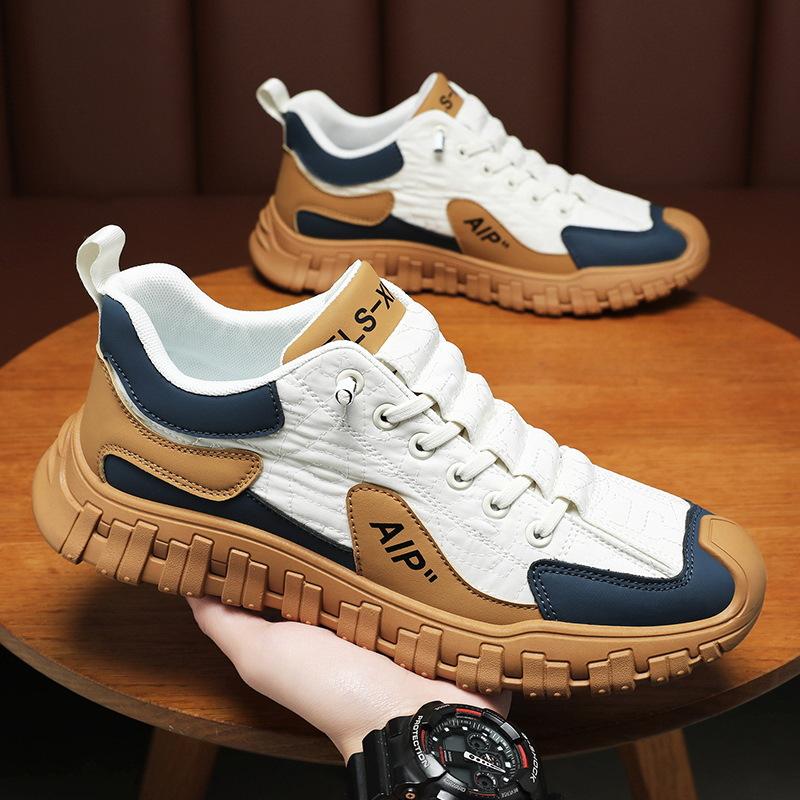 Trendy breathable men's casual non-slip sneakers