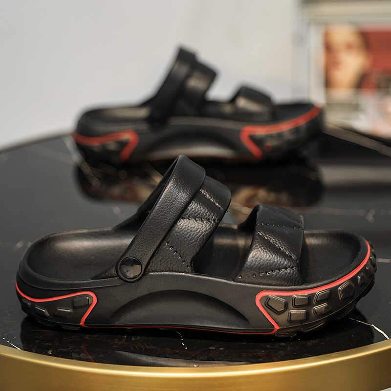 Summer men's non-slip and wear-resistant soft sole sandals