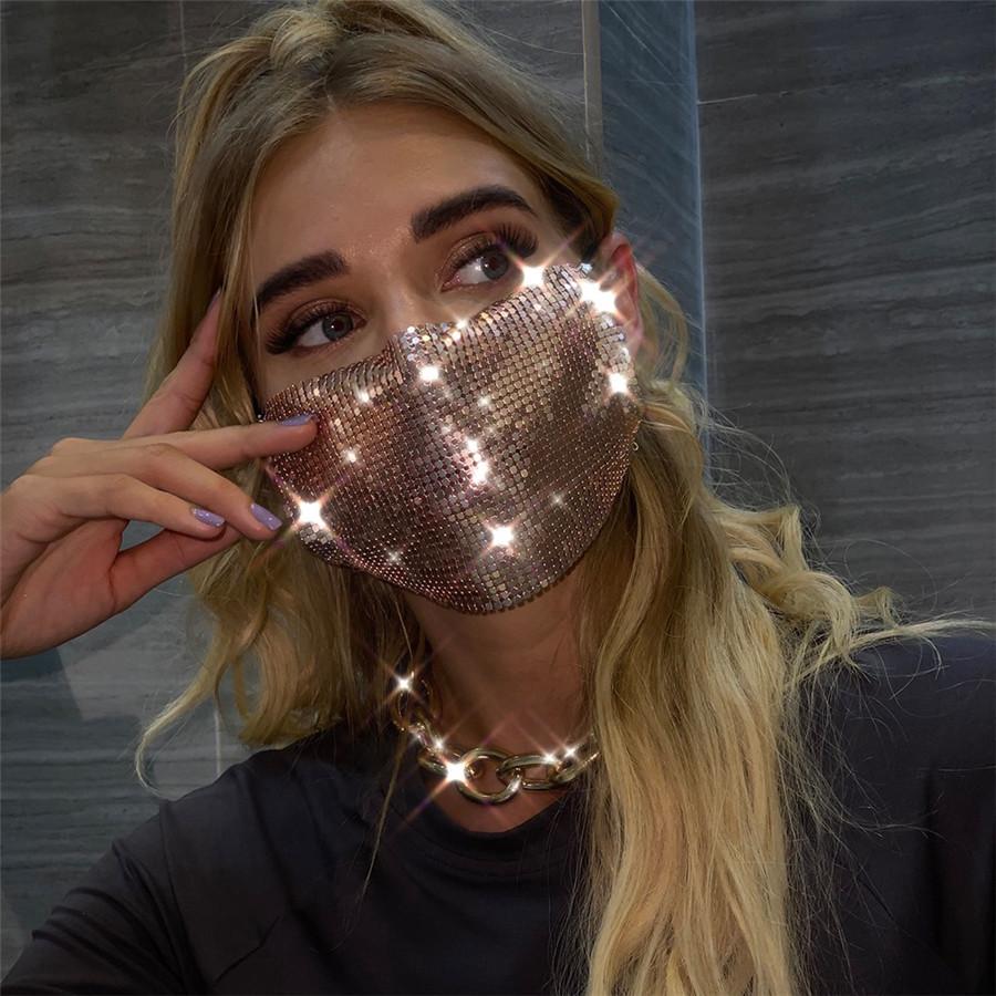 Women's Glitter Mask