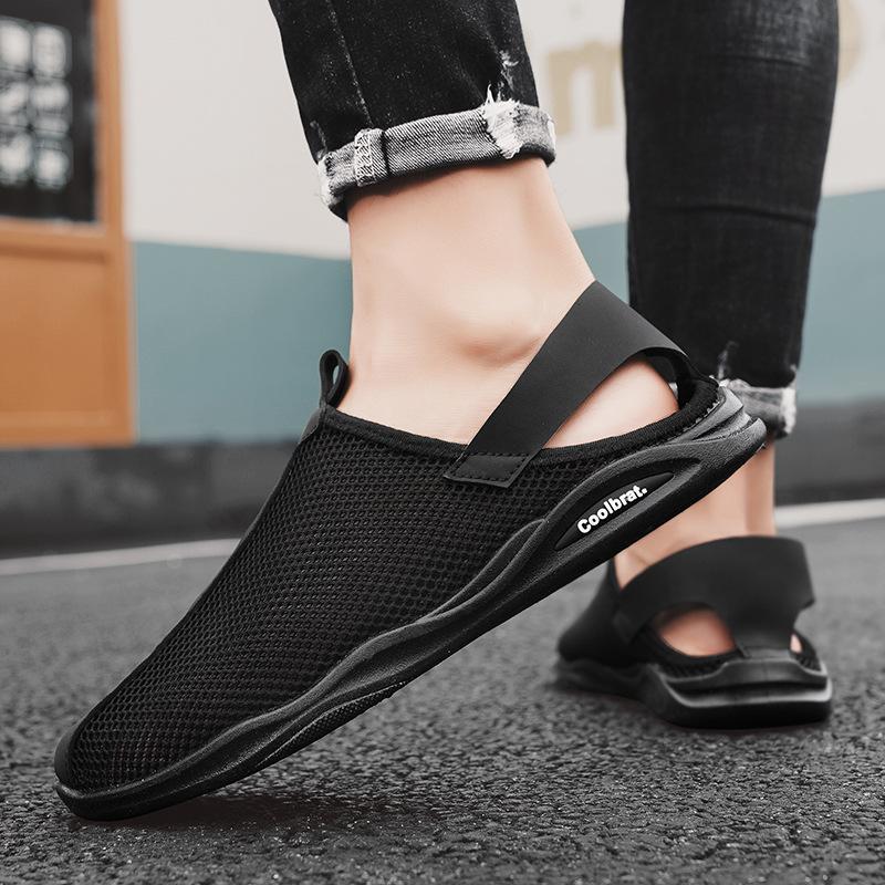 New breathable mesh casual fashion slip-on men's shoes