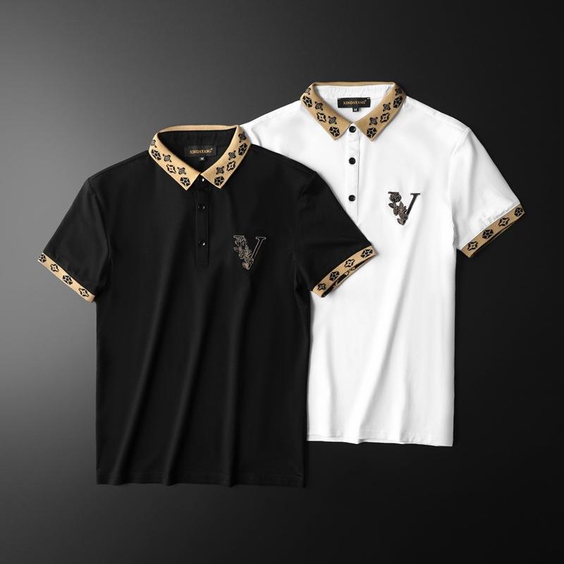 New Summer Embroidered Polo Shirt