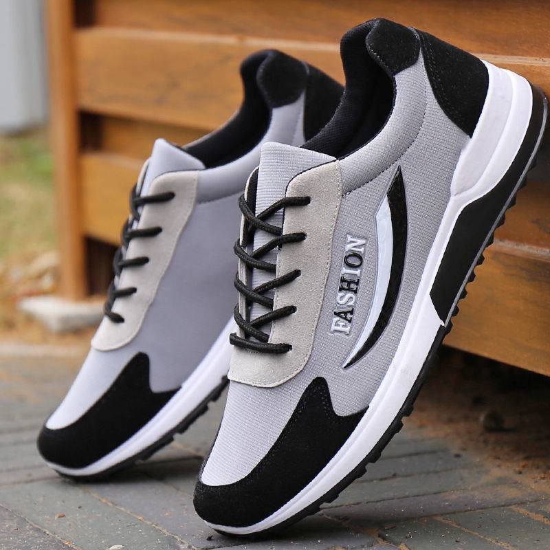 Stylish new men's casual breathable sneakers