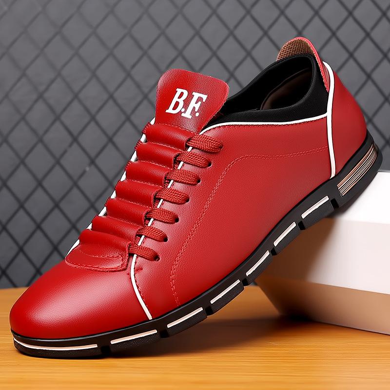 Men's fashionable sports casual leather shoes