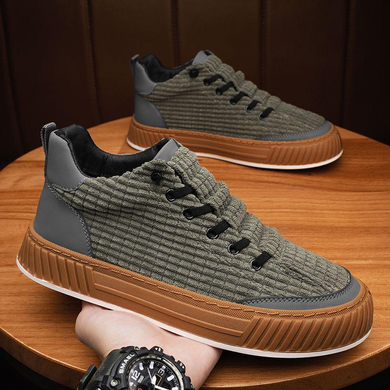 Trendy thick-soled anti-odor breathable casual men's shoes