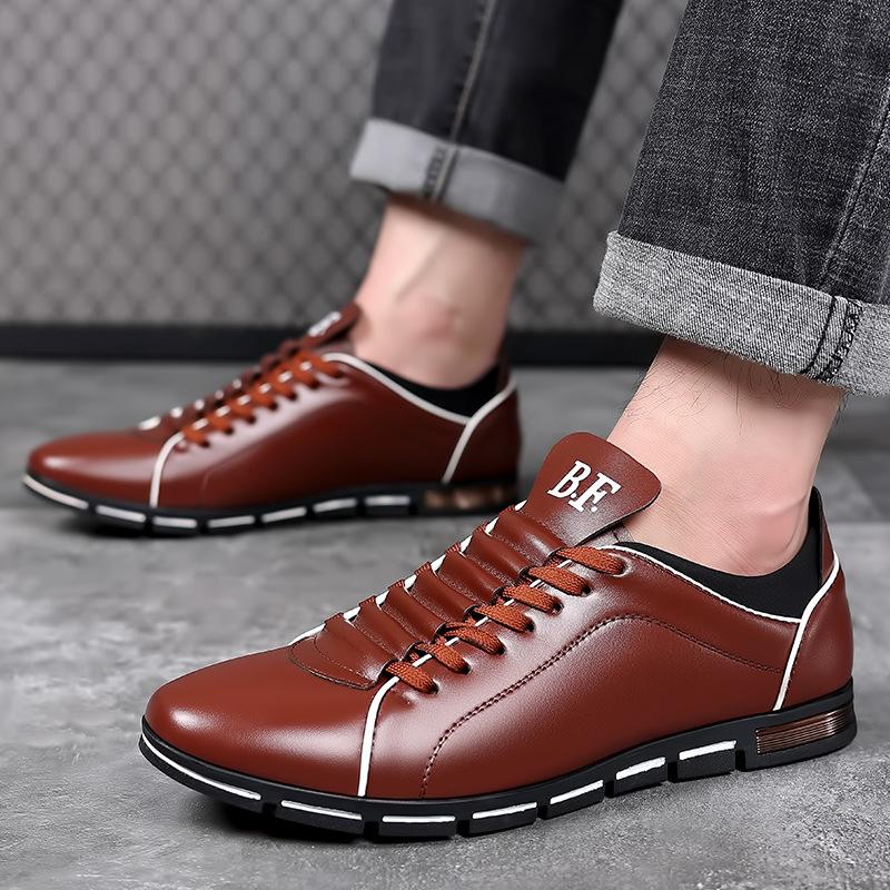 Men's fashionable sports casual leather shoes