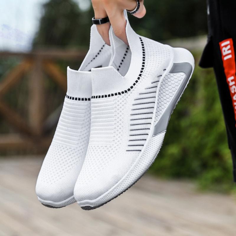 New summer trend casual fashion sports men's breathable running shoes