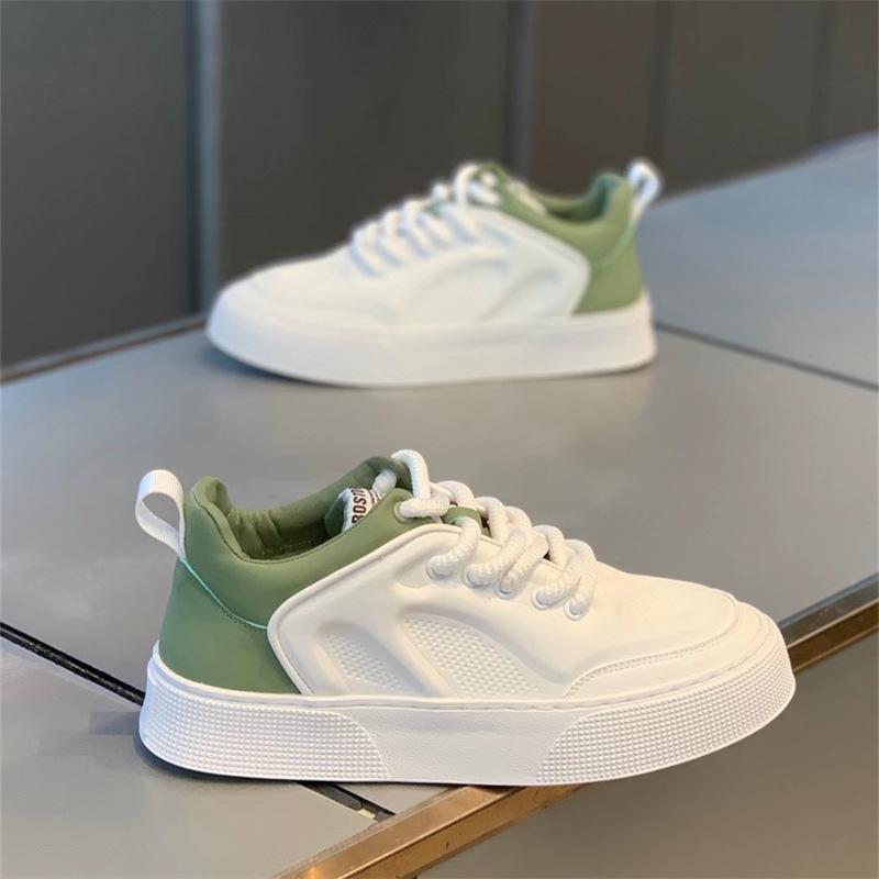 Stylish color matching comfortable lightweight casual sneakers