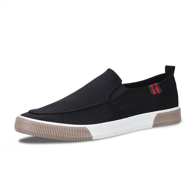 Men's lightweight breathable slip-on canvas shoes