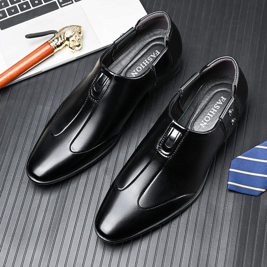 Trendy Men's Soft Leather Soft Casual Shoes