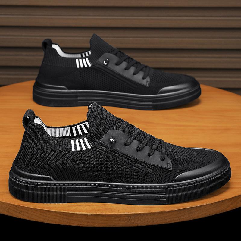 Trendy breathable mesh lightweight summer men's shoes