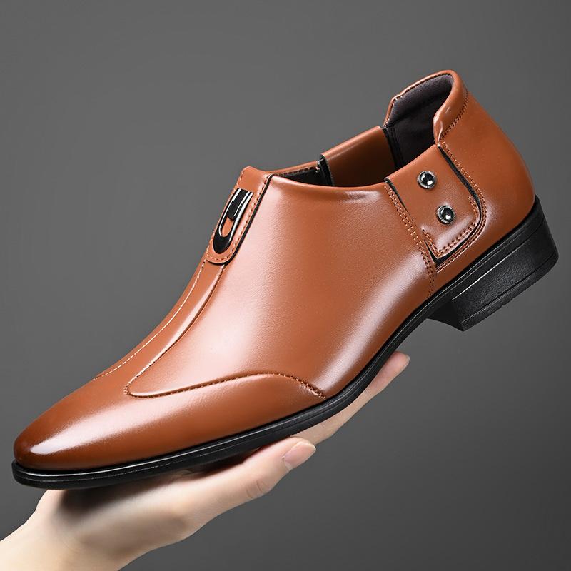 Trendy Men's Soft Leather Soft Casual Shoes