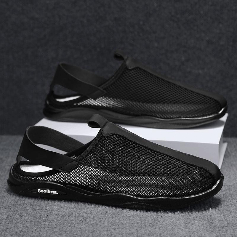 New breathable mesh casual fashion slip-on men's shoes