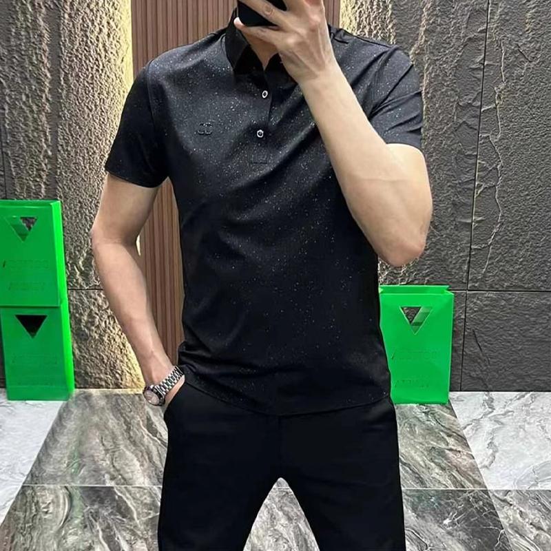 Fashionable Men's Stretch Versatile Gypsophila Polo Shirt