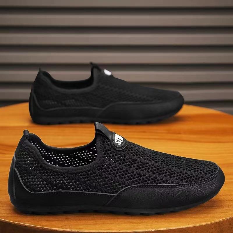 Summer men's hollow mesh breathable shoes