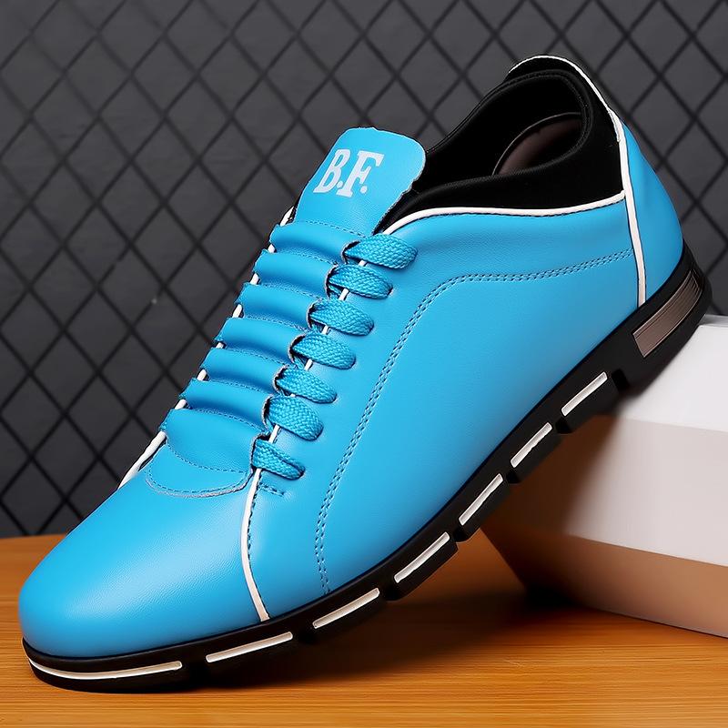 Men's fashionable sports casual leather shoes