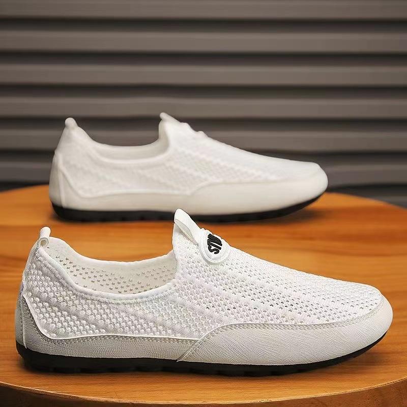 Summer men's hollow mesh breathable shoes