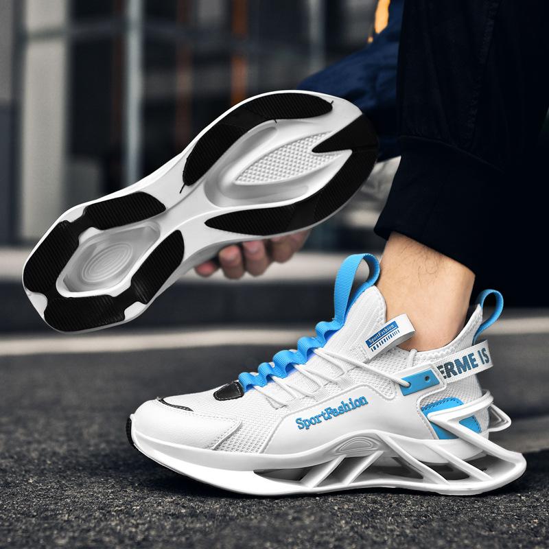 New trendy blade sole casual breathable men's sneakers