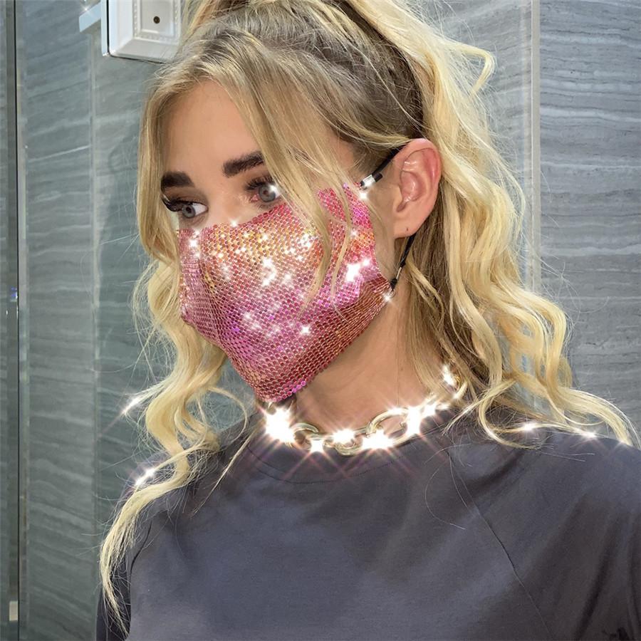 Women's Glitter Mask