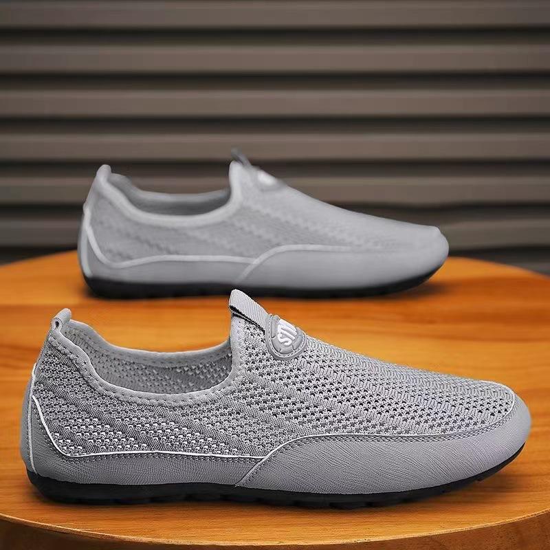 Summer men's hollow mesh breathable shoes