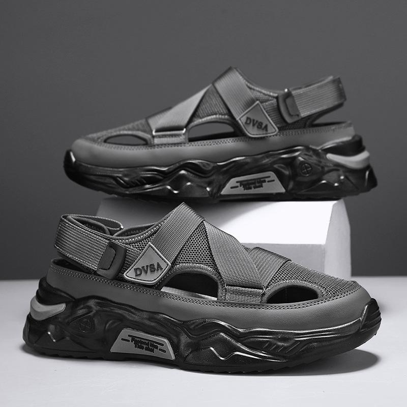 Trendy sports soft-soled non-slip men's wading beach shoes