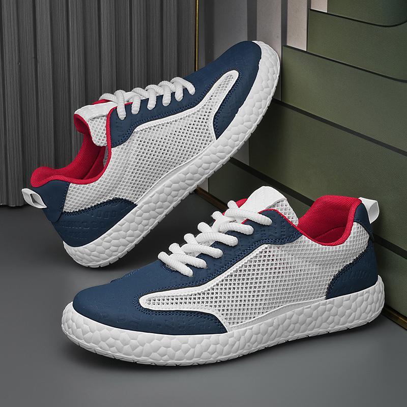 Stylish breathable mesh hollow casual sports soft-soled shoes