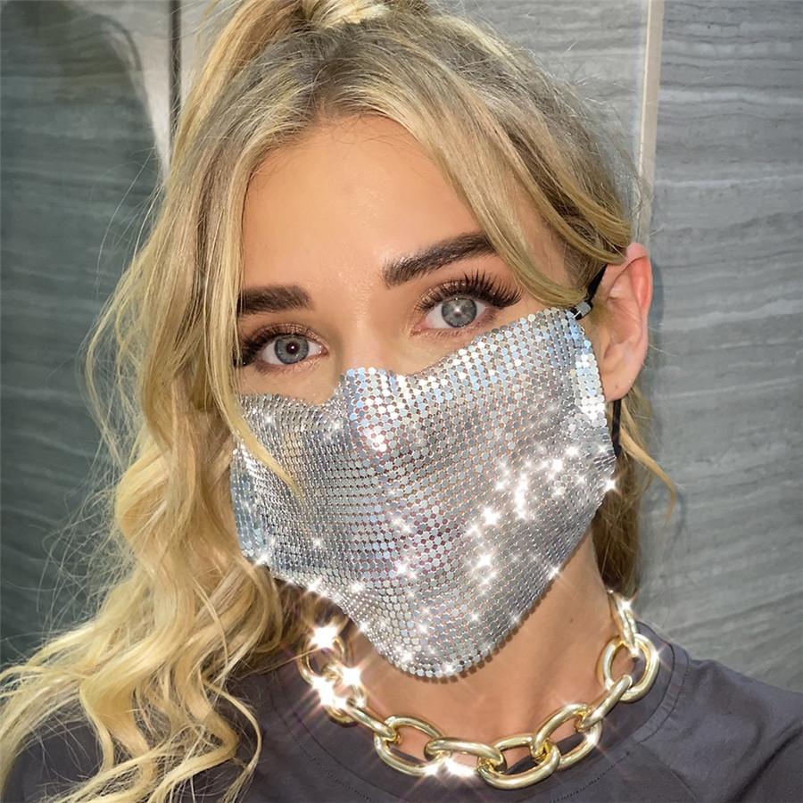 Women's Glitter Mask