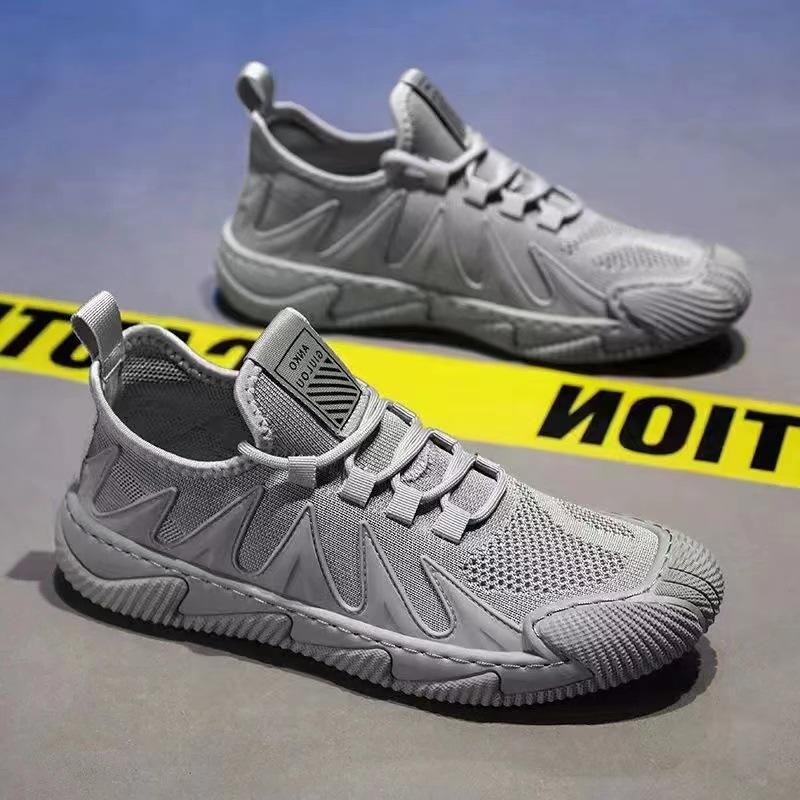 New casual men's breathable mesh wear-resistant sports shoes