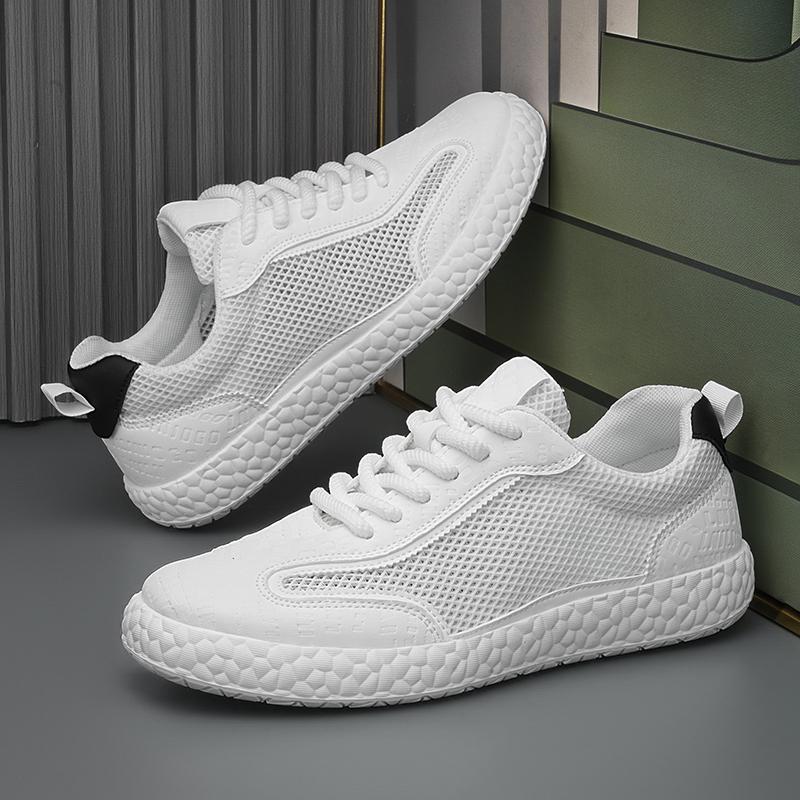 Stylish breathable mesh hollow casual sports soft-soled shoes