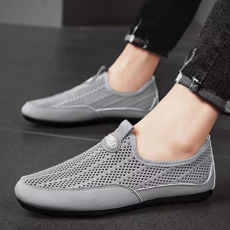 Summer men's hollow mesh breathable shoes