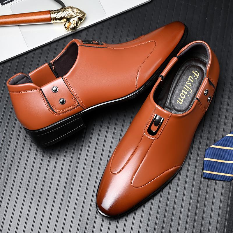 Trendy Men's Soft Leather Soft Casual Shoes