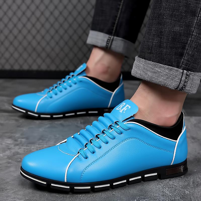 Men's fashionable sports casual leather shoes