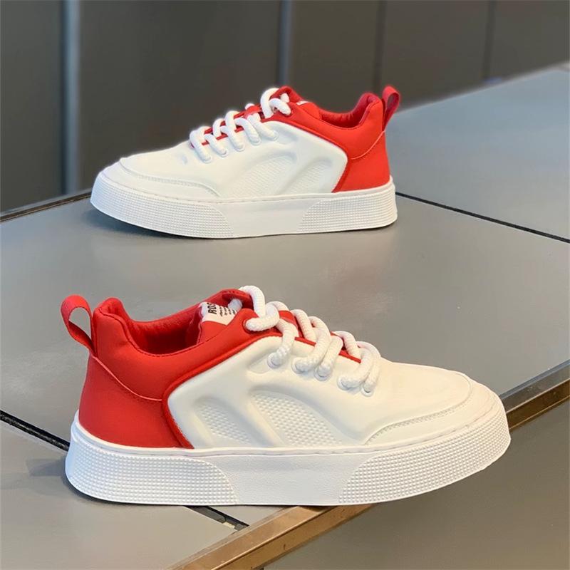 Stylish color matching comfortable lightweight casual sneakers