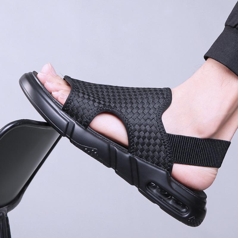 Trendy thick-soled air cushion soft-soled non-slip casual beach breathable outdoor personality sandals