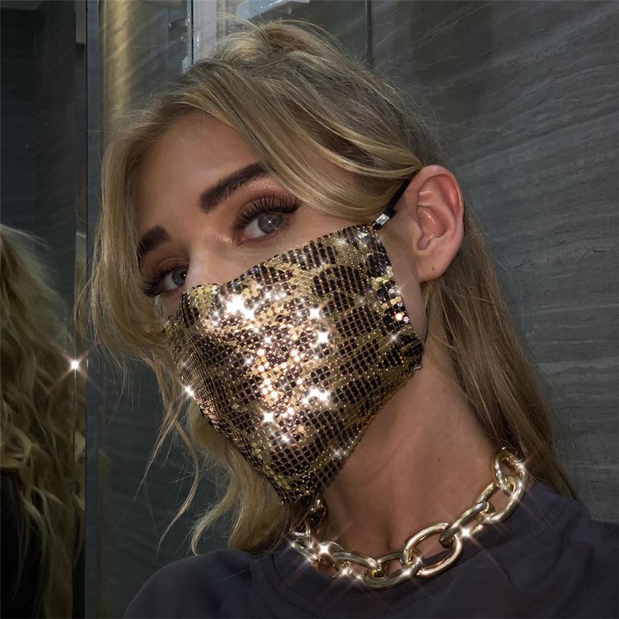 Women's Glitter Mask