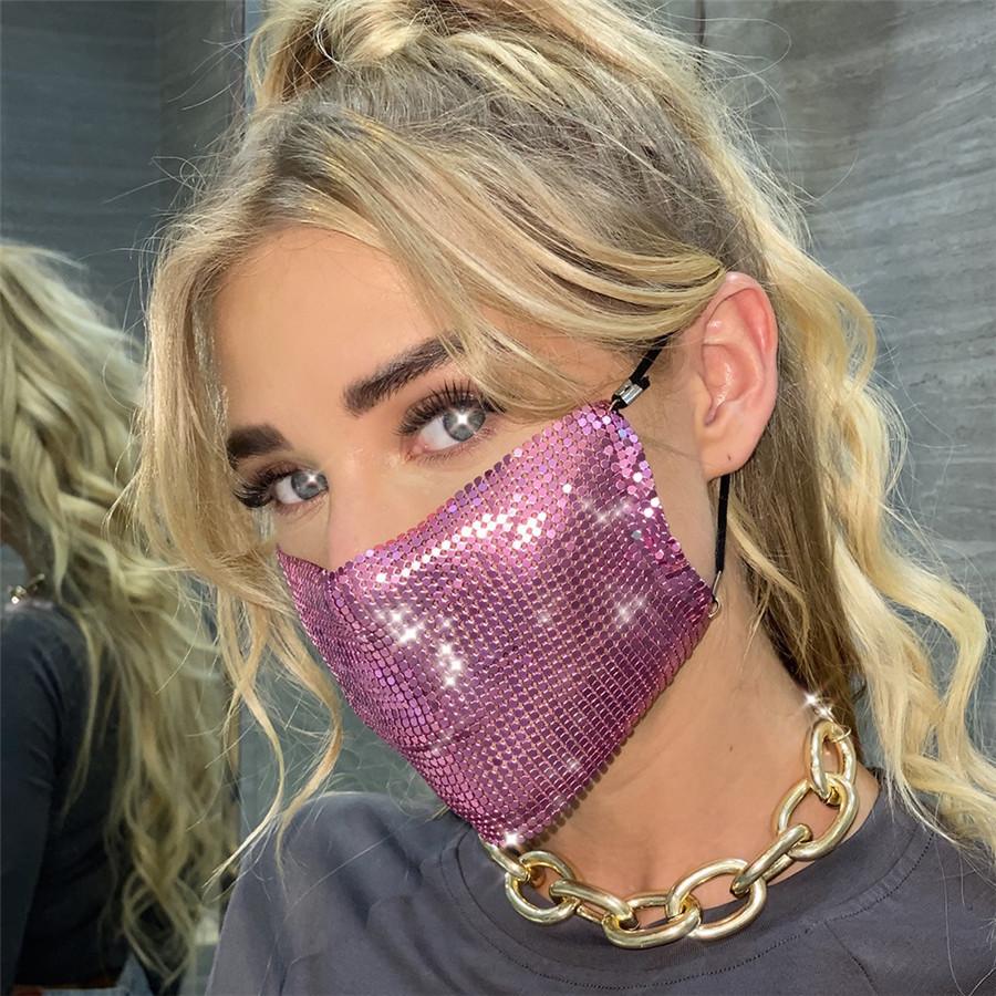 Women's Glitter Mask