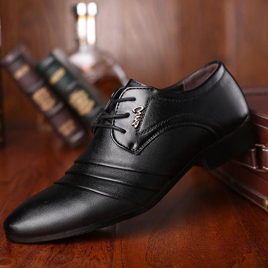 New men's business formal leather shoes