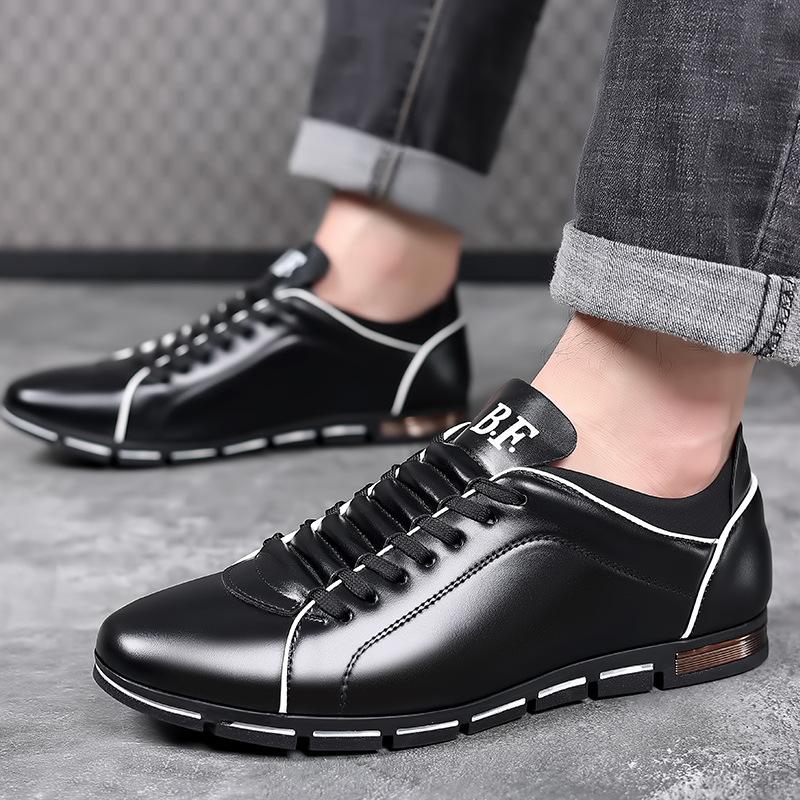 Men's fashionable sports casual leather shoes