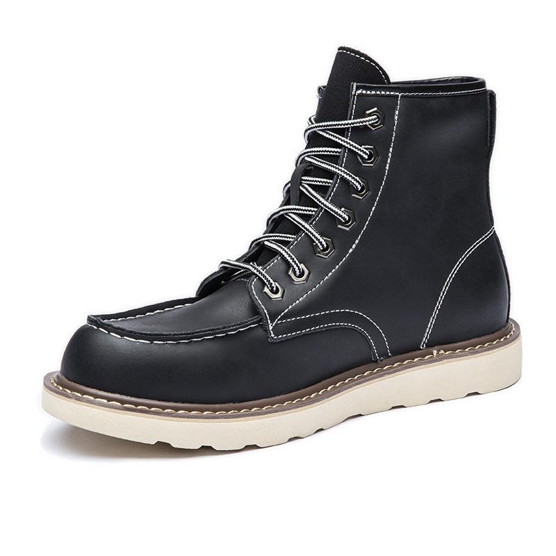 Men's Leather Martin Boots – fasigner