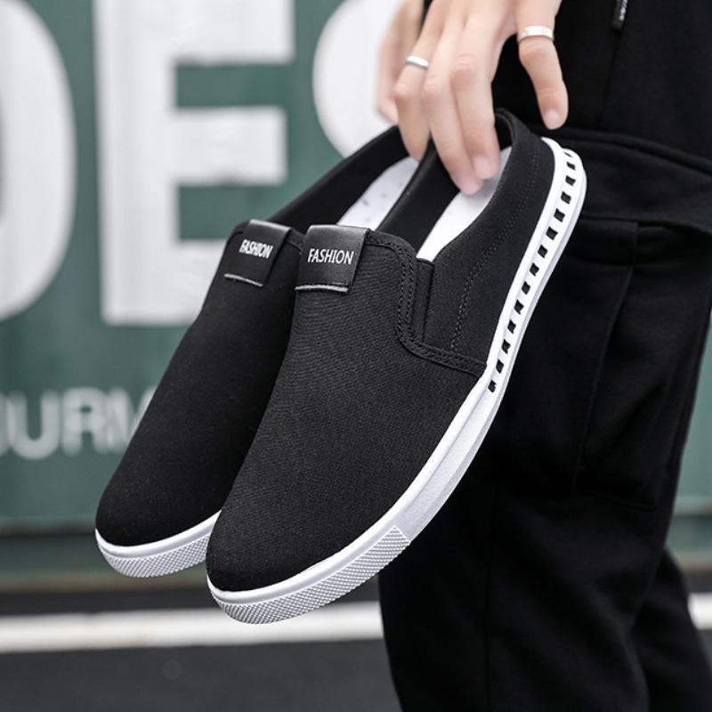 Trendy men's canvas casual shoes