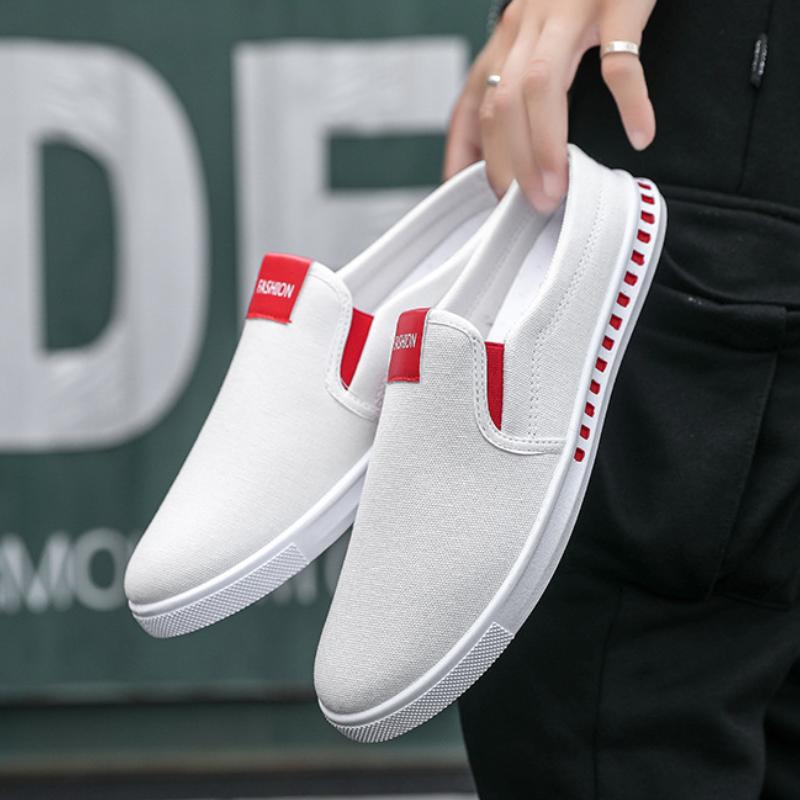 Trendy men's canvas casual shoes