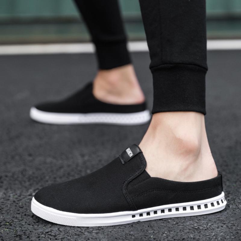 Trendy men's canvas casual shoes