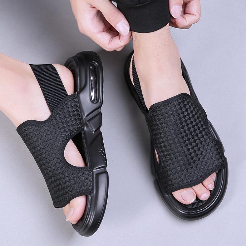 Trendy thick-soled air cushion soft-soled non-slip casual beach breathable outdoor personality sandals